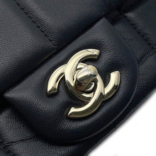 将图像加载到图库查看器中，CHANEL Chocolate Bar Mini Flap Chain Shoulder Bag BlackAS3744 Lambskin Size Mini
