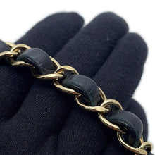 将图像加载到图库查看器中，CHANEL Chocolate Bar Mini Flap Chain Shoulder Bag BlackAS3744 Lambskin Size Mini
