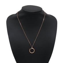 将图像加载到图库查看器中，CARTIER Juste Un Clou Diamond PendantB7224887 18K Pink Gold
