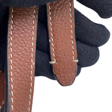 将图像加载到图库查看器中，BURBERRY Robin TB Logo Shoulder Bag Brown8032896 Leather
