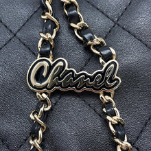 Load image into Gallery viewer, CHANEL Matelasse Backpack BlackAS4810 Lambskin
