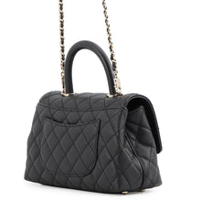 Load image into Gallery viewer, CHANEL Coco Handle 2WAYHandbag BlackA92990-B05061-94305 Caviar Leather Size XS
