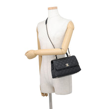 Load image into Gallery viewer, CHANEL Coco Handle 2WAYHandbag BlackA92990-B05061-94305 Caviar Leather Size XS
