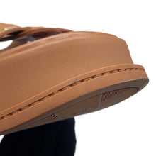 Load image into Gallery viewer, LOUIS VUITTON Maya Line LV Circle Platform Sandals Brown1ACYKM Leather Size 36H
