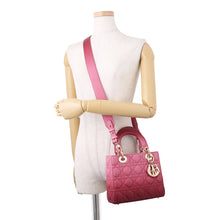 Load image into Gallery viewer, Dior Lady's Dior MY ABCDIOR Cannage 2-way Bag PinkM0538OSJB M912 Lambskin
