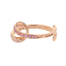 Load image into Gallery viewer, Scavia Scavia SWIRLY Ring Size Approximately No. 1317787 18K Pink Gold
