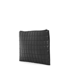 Load image into Gallery viewer, SAINT LAURENT PARIS Quilted Clutch Bag Black760708 Leather
