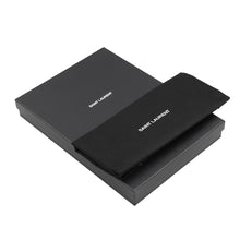 Load image into Gallery viewer, SAINT LAURENT PARIS Quilted Clutch Bag Black760708 Leather
