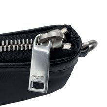 Load image into Gallery viewer, SAINT LAURENT PARIS Rive Gauche Clutch Bag Black581369 Canvas Leather
