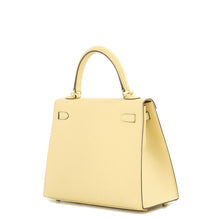Load image into Gallery viewer, HERMES Kelly Sellier Jaune Poussin Epsom Size 25
