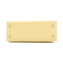 Load image into Gallery viewer, HERMES Kelly Sellier Jaune Poussin Epsom Size 25
