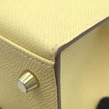 Load image into Gallery viewer, HERMES Kelly Sellier Jaune Poussin Epsom Size 25
