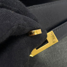 Load image into Gallery viewer, HERMES Mini Kelly Shoulder Bag Black Box Calf Leather Size 20
