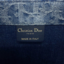 Load image into Gallery viewer, Dior Book tote Navy Canvas Size Medium
