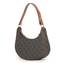Load image into Gallery viewer, CELINE Triomphe Ava Shoulder Bag Tan193952BZJ.04LU PVC Leather
