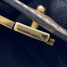 Load image into Gallery viewer, HERMES Constance H Guilloche Belt Size 70 Black/Etoupe Swift Leather Epsom

