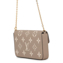 Load image into Gallery viewer, LOUIS VUITTON Felicie Pochette Tourterelle/ClaimM82610 Monogram Empreinte Leather
