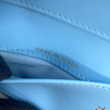 Load image into Gallery viewer, CHANEL Matelasse Classic Small Flap Wallet Light BlueAP0230 Caviar Leather
