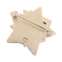 Load image into Gallery viewer, CHANEL Star motif 5 brooches Champagne Gold Metal Rhinestone
