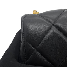 将图像加载到图库查看器中，CHANEL Matelasse Small Flap Chain Shoulder Bag BlackAS3205 Lambskin Size 20
