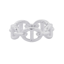 将图像加载到图库查看器中，HERMES Chaine d'Ancre Anchene Ring Size PM/54/#14 SV925
