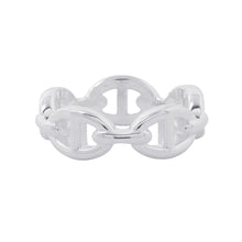 将图像加载到图库查看器中，HERMES Chaine d'Ancre Anchene Ring Size PM/55/#15 SV925
