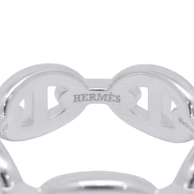 将图像加载到图库查看器中，HERMES Chaine d'Ancre Anchene Ring Size PM/56/#16 SV925
