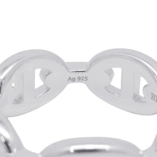 将图像加载到图库查看器中，HERMES Chaine d'Ancre Anchene Ring Size PM/56/#16 SV925
