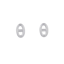 将图像加载到图库查看器中，HERMES Chaine d'Ancre Farandole Earrings Size TPM SV925
