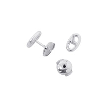 将图像加载到图库查看器中，HERMES Chaine d'Ancre Farandole Earrings Size TPM SV925
