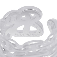 将图像加载到图库查看器中，HERMES Chaine d'Ancre Anchene Ring Size GM/54/#14 SV925
