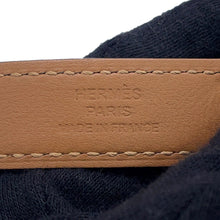 将图像加载到图库查看器中，HERMES Kelly Belt Black Epsom
