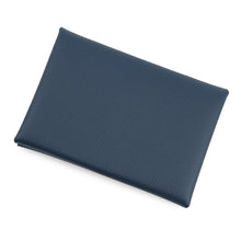 Load image into Gallery viewer, HERMES Calvi Duo Blue de Prusse Epsom
