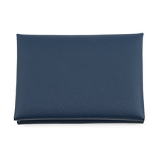 Load image into Gallery viewer, HERMES Calvi Duo Blue de Prusse Epsom
