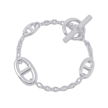 Load image into Gallery viewer, HERMES Chaine d'Ancre Farandole Bracelet Size ST SV925
