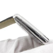 Load image into Gallery viewer, CARTIER tank mast XL H41mmxW31mm Stainless Steel Leather Silver DialWSTA0040
