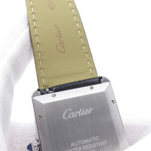 Load image into Gallery viewer, CARTIER tank mast XL H41mmxW31mm Stainless Steel Leather Silver DialWSTA0040
