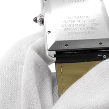 Load image into Gallery viewer, CARTIER tank mast XL H41mmxW31mm Stainless Steel Leather Silver DialWSTA0040
