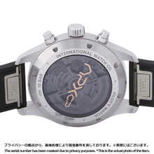 Load image into Gallery viewer, IWC Pilot's Watch Chronograph APXGP Stainless Steel Rubber Black DialIW378009
