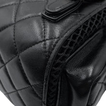 Load image into Gallery viewer, CHANEL Matelasse Mesh Backpack BlackAS5484 Shiny Lambskin Mesh
