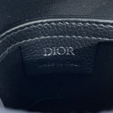 Load image into Gallery viewer, Dior Oblique Saddle Vertical Pouch Black/Gray2ADCA446YKS Canvas Leather
