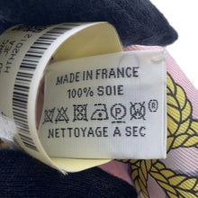 Load image into Gallery viewer, HERMES Twilly Cords and Brandenburg Ornaments Rose/Blue Jean/Jaune Silk100%
