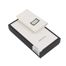 将图像加载到图库查看器中，GUCCI Horsebit 1955 Zip-Around Long Wallet Navy/Beige621889 Canvas/Leather
