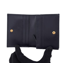 Load image into Gallery viewer, GUCCI Horsebit compact wallet Beige/Navy621887 Canvas/Leather
