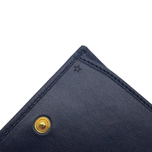 Load image into Gallery viewer, GUCCI Horsebit compact wallet Beige/Navy621891 Canvas/Leather
