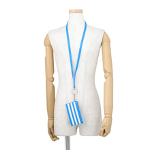 Load image into Gallery viewer, BALENCIAGA Adidas collaboration fragment case Blue/White721894 4391 P 203437 Leather

