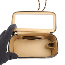 Load image into Gallery viewer, CHANEL Matelasse Ball Chain Vanity Bag BlackAP2303-B18602-94305 Lambskin
