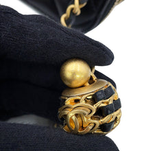 Load image into Gallery viewer, CHANEL Matelasse Cocoball Chain Vanity Bag BlackAP1447-B02991-94305 Lambskin Size Small
