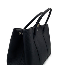 将图像加载到图库查看器中，HERMES Garden Party Black Negonda Leather Size PM
