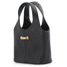 Load image into Gallery viewer, CHANEL Small Shopping Bag BlackAS6132 Calf Leather Size Small
